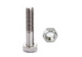 Duplex steel UNS S31803 hex bolt and nut
